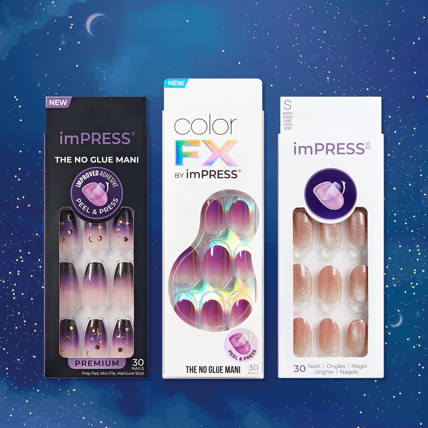 imPRESS Press On Nails Fall Bundle - Celestial Faves