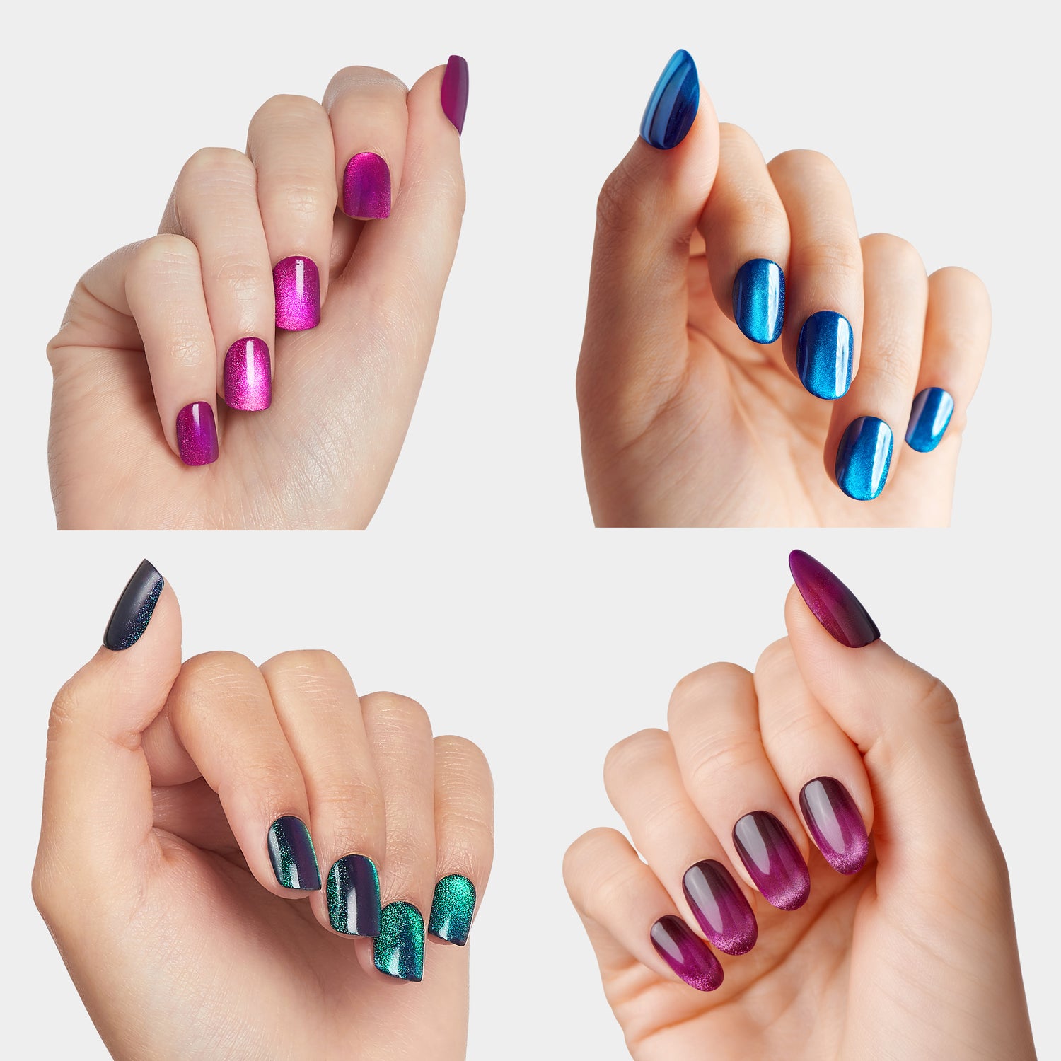 colorFX by imPRESS Press On Nails Bundle - Gemstone Glow