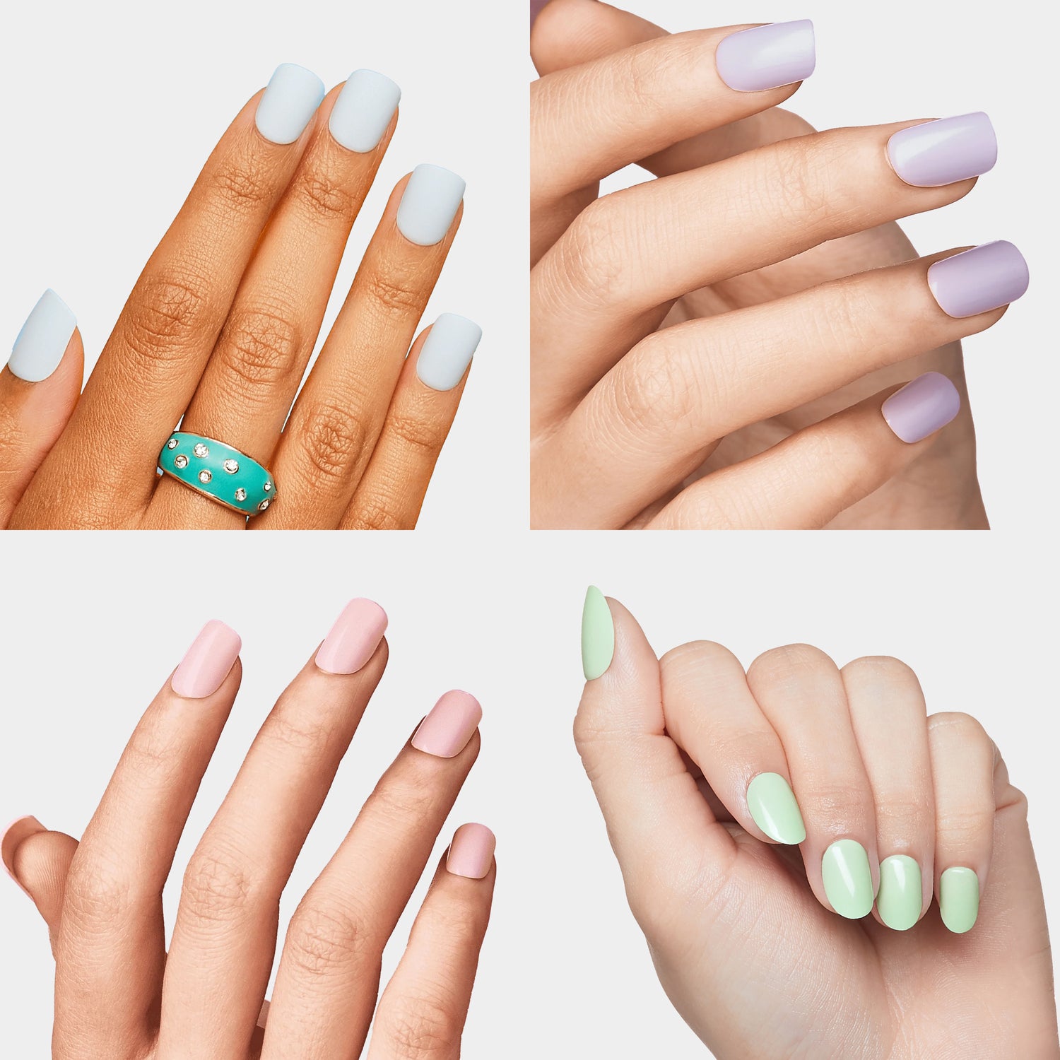 imPRESS Color Press On Nails Bundle - Pastel Dreams