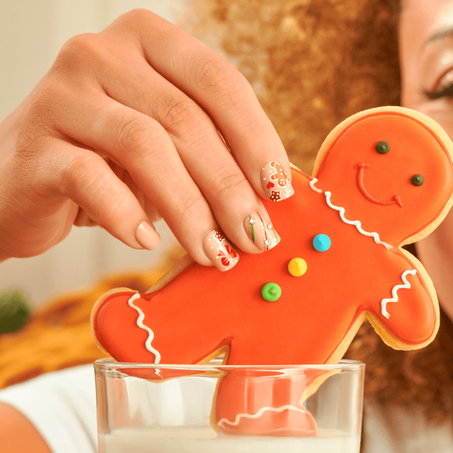 imPRESS Holiday Design Press On Nails - Mistletoe Kiss