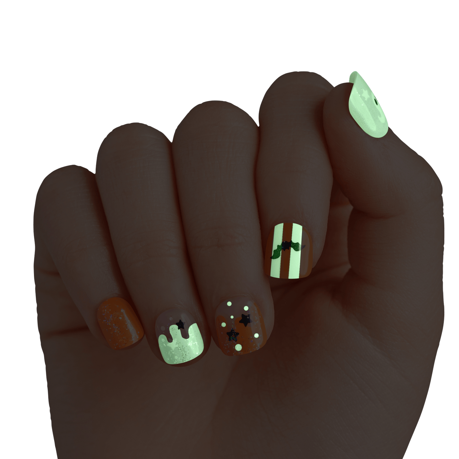 imPRESS Halloween Kids Press On Nails - Oh My Gourd