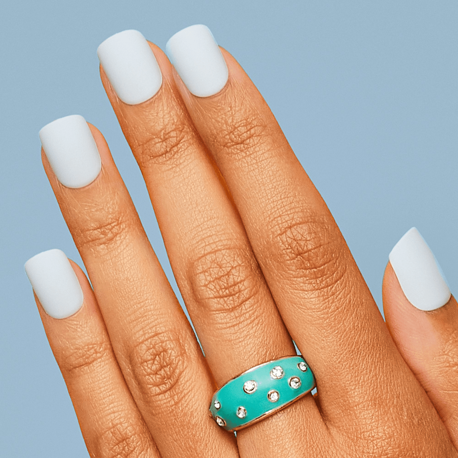 imPRESS Color Press On Nails - Blue Sky