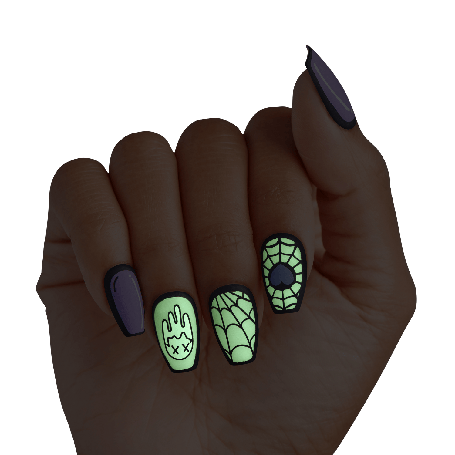 imPRESS Halloween Design Press On Nails - Party Startled