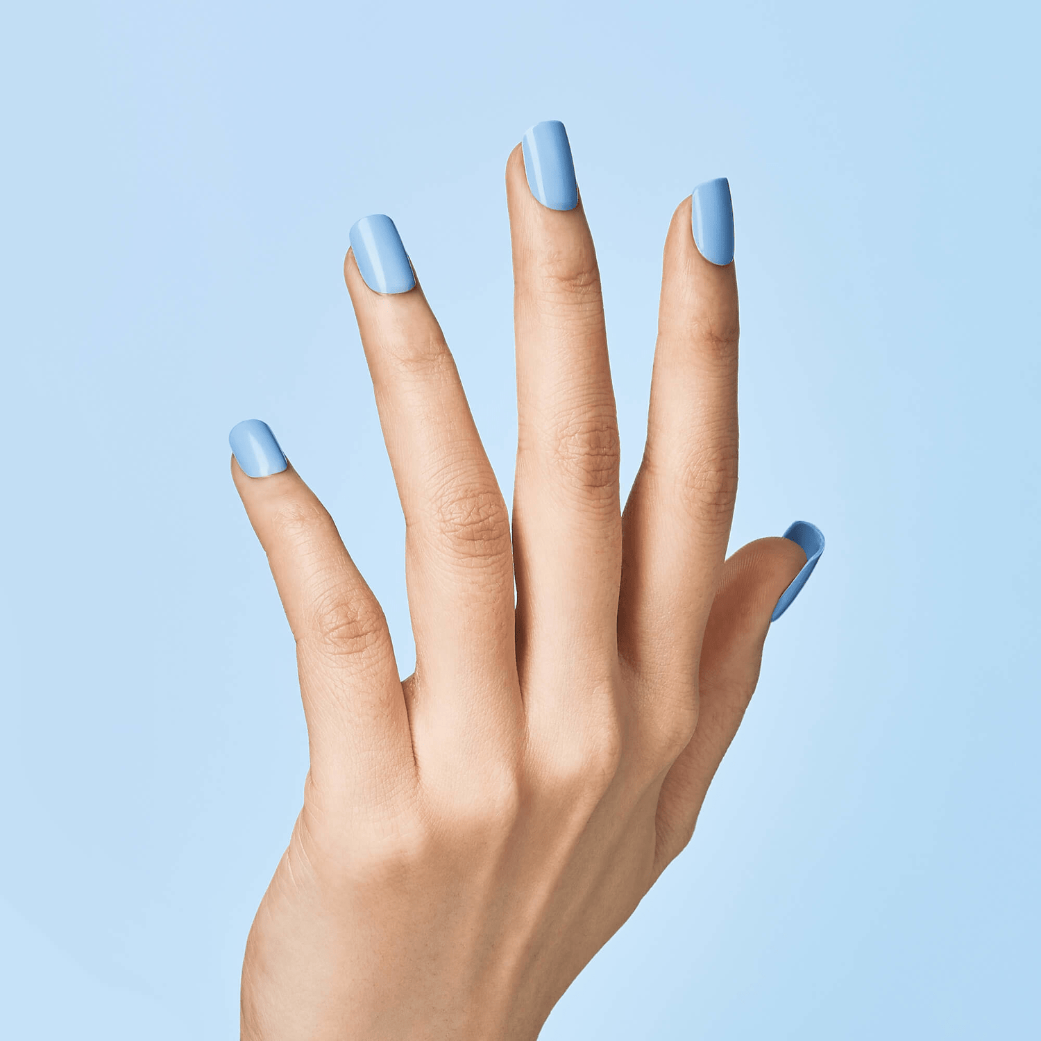 imPRESS Color Press On Nails - Baby why so Blue